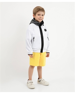 Шорты из футера желтые для мальчика Gulliver