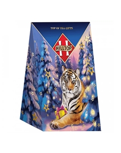 Чай черный листовой Цейлон утро треугольник, 50 г Hilltop