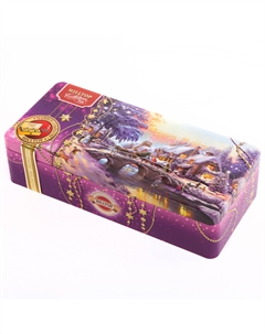 Чай шкатулка новогодний пейзаж 3x50 г Hilltop