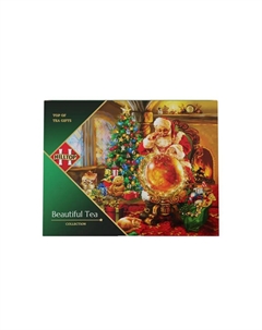 Чай набор праздничный подарок, 120 г Hilltop