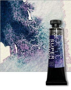 Акварель с грануляцией CAAM "Watercolor layered", в тубе 15 мл, S5 Blue violet Super vision