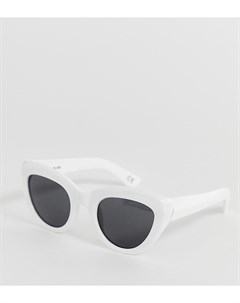 Белые солнцезащитные очки кошачий глаз Na kd Na-kd