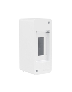 Щит распределительный навесной Frame ЩРН-П пластиковый IP40 141,5х59х86,2 мм 2 модуля Dkc