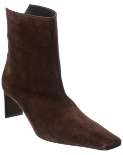 Ona Замшевые ботильоны, коричневый Khaite