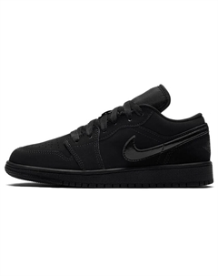 Кроссовки Jordan 1 Low GS Triple Black Air jordan