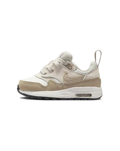 Air Max 1 Low Top Белые Серые Детские Кроссовки Nike