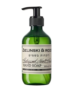 Жидкое мыло для рук с ароматом кедра, нероли и амбры Cedarwood, Neroli, Amber Hand Soap Zielinski&rozen