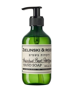 Жидкое мыло для рук с ароматом грейпфрута, базилика и петитгрейна Grapefruit, Basil, Petitgrain Hand Soap Zielinski&rozen