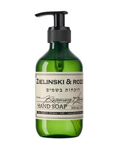 Жидкое мыло для рук с ароматом розмарина и лимона Rosemary & Lemon Hand Soap Zielinski&rozen