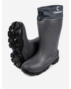 Сапоги рыболовные зимние мужские подошва ПУ с шипами, 5-слойный вкладыш, до -50°С, Серый Следопыт