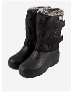 Сапоги рыболовные зимние-дутики мужские на липучке 4-слойный меховой вкладыш, до -50°С, Черный Следопыт