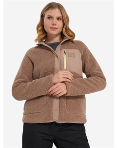 Джемпер флисовый женский, Коричневый Protest
