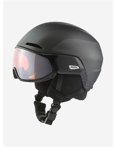 Горнолыжный шлем с визором Oro Qv Mips Charcoal Metallic, Серый Alpina