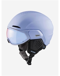 Горнолыжный шлем с визором Oro Qv Mips Lilac Matt, Фиолетовый Alpina