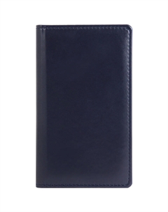 Визитница настольная Каньон искусственная кожа на 96 визиток синяя Attache