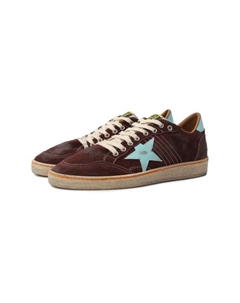 Замшевые кеды Ball Star Golden goose deluxe brand