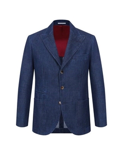 Джинсовый пиджак Brunello cucinelli
