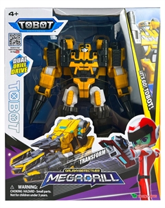 Робот-трансформер ТОБОТ Мега Дрель NEW Tobot