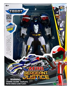 Робот-трансформер ТОБОТ Мини Сержант Джастис NEW Tobot