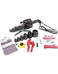 Сварочный аппарат для пластиковых труб PWM63-C, 2кВт, до 300°С, кейс P.i.t.