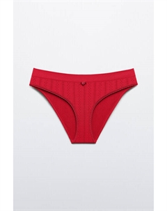 Трусы-стринги бесшовные в рубчик Befree