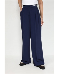 Брюки свободного кроя с защипами More&more