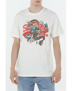 Футболка хлопковая с принтом Superdry