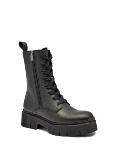 Ботинки кожаные на молнии Hugo