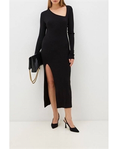 Платье вязаное облегающего кроя с разрезом Ksi ksi