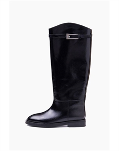 Сапоги кожаные с ремешком Mysa