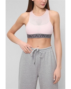 Спортивный топ с сетчатой отделкой Calvin klein