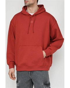 Худи хлопковое с карманом Hugo