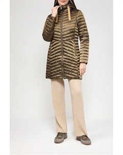 Стеганое пальто с капюшоном Luhta