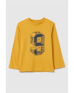 Лонгслив хлопковый с принтом Ovs