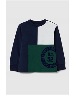 Лонгслив хлопковый с принтом Ovs