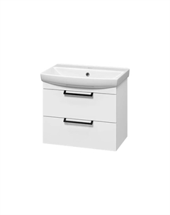 Тумба под раковину Клермонт 60 белая матовая Misty