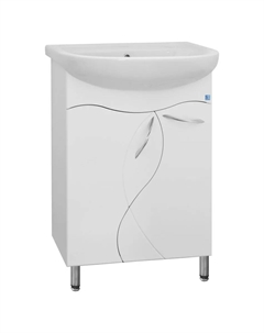 Тумба под раковину без столешницы Амелия 65 белая Style line