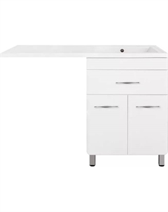 Тумба с раковиной Валеро Люкс Plus, белая R Style line