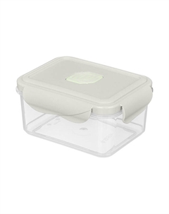 Контейнер для продуктов Eco Style 0,5л 14х10,8х7см 4 замка прямоугольный с клапаном пластик Phibo
