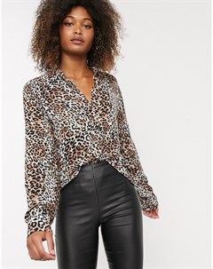 Рубашка с леопардовым принтом B.young