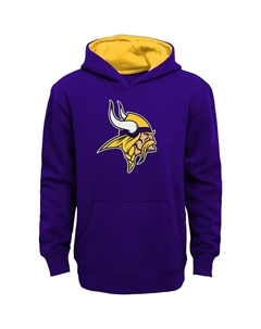 Пуловер с капюшоном Big Boys Purple Minnesota Vikings Prime Outerstuff