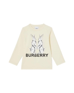Детская футболка, цвет Beige Burberry
