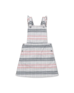 Юбка без рукавов с рюшами на бретелях для девочек, детская Hope & henry