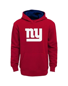 Красный пуловер с капюшоном Big Boys New York Giants Prime Outerstuff