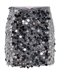 Мини юбка ONLJadel, Silver Only