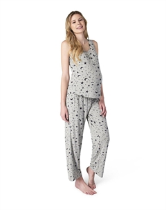 Женский пижамный комплект joy tank & pants для беременных и кормящих мам, мульти Everly grey