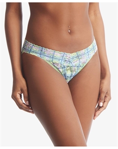 Женское повседневное кружевное нижнее белье с V-образным вырезом и принтом Hanky panky