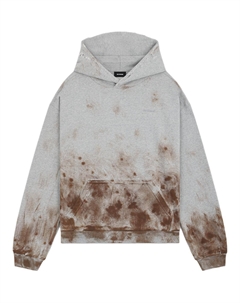 Футболка худи женская сезон осень-зима 2024 серый We11done