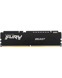 Модуль памяти DIMM 8Gb DDR5 PC44800 5600MHz Kingston Fury Beast Black EXPO (KF556C36BBE-8)