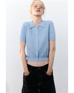 Джемпер ажурный на пуговицах Befree